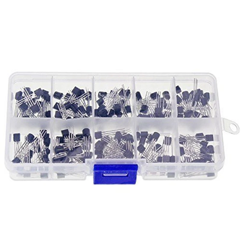 

200PCS TO-92 Inline Transistor Box NPN TO-92 PNP BC337-C1815 Non-contact Switch Business Industrial Electrical Equipment