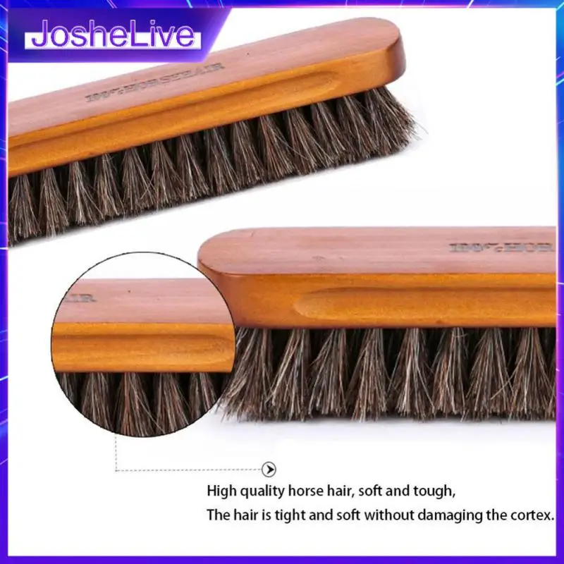 

Высококачественная деревянная щетка для полировки обуви, деревянная щетка, щетка для обуви с мягкой конской шерстью, инструменты для чистки обуви, щетка для полировки обуви