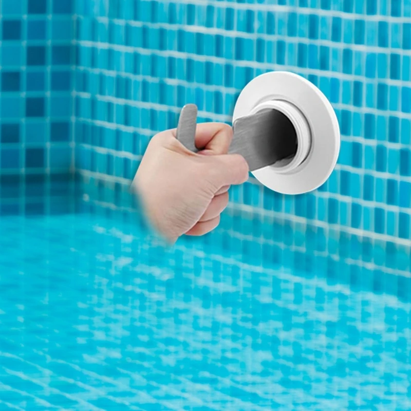 C63B Скиммеры для бассейна Инструмент удаления заглушек Ручка Металлический