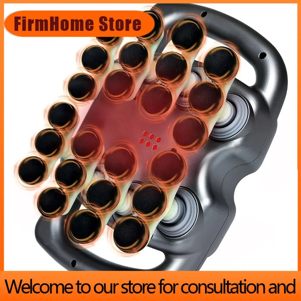 Фото Массажный пистолет FirmHome StoreDeep Tissue Percussion с 9 скоростями для снятия мышечной боли в ногах, плечах и спине №1