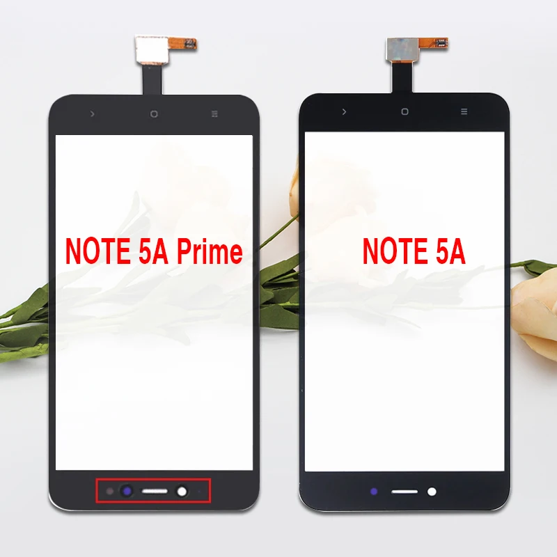 

Сенсорная панель с дигитайзером для Xiaomi Redmi Note 5A / Note 5A Prime, сенсорный ЖК-экран для Note 5A, Сменное переднее стекло