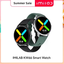 IMILAB KW66 Smart Watch Man Women Smartwatch Fitness Tracker Pedometer Heart Rate Monitor Sport Bracelet