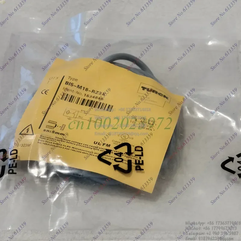 1 шт. BI5 NI5-M18-AZ3X NI5-M18-RZ3X Turck, новый высококачественный датчик приближения (art.: 3920db33f904e) - 3920db33f904e