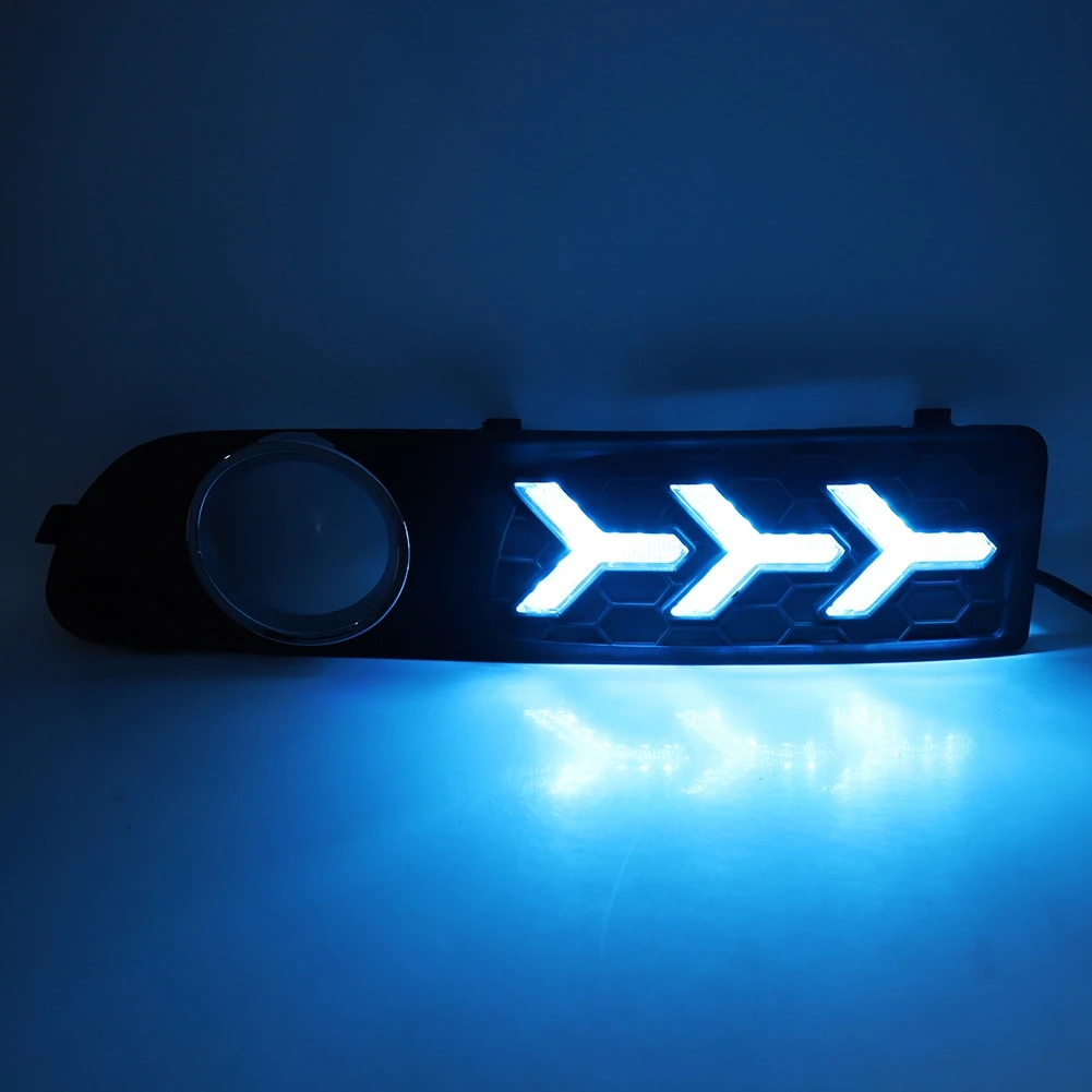 Pair of 12V LED Three Colors Daytime Running Lights DRL Fits for S80 06-15 Volvo DRL§2015 DRL§Volvo |