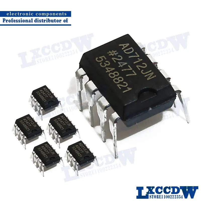 5 шт. AD712JN DIP8 AD712 DIP AD712JNZ DIP-8 AD712KN AD712KNZ