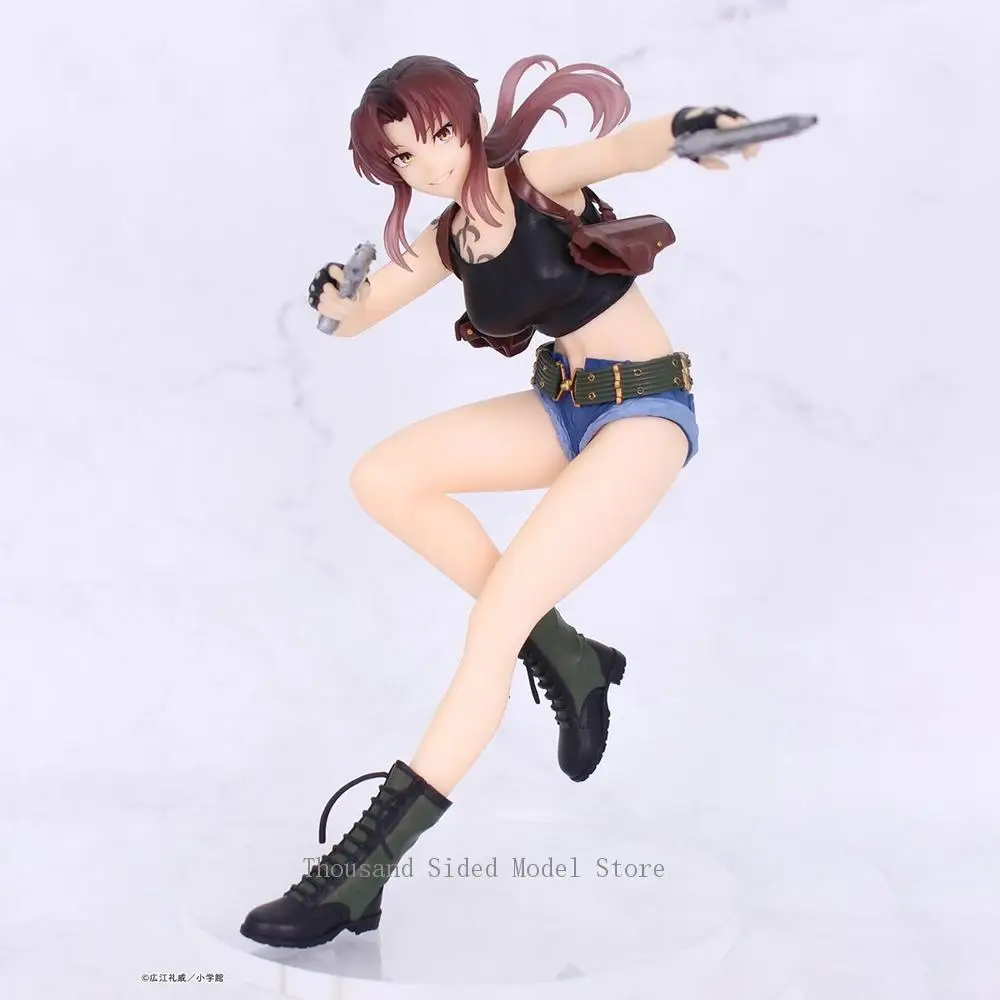 Фото В наличии: Оригинальная коллекционная фигурка Vivit Black Lagoon Revy (аниме-персонаж), модель, аниме-атрибутика, коллекционные игрушки, подарок №3