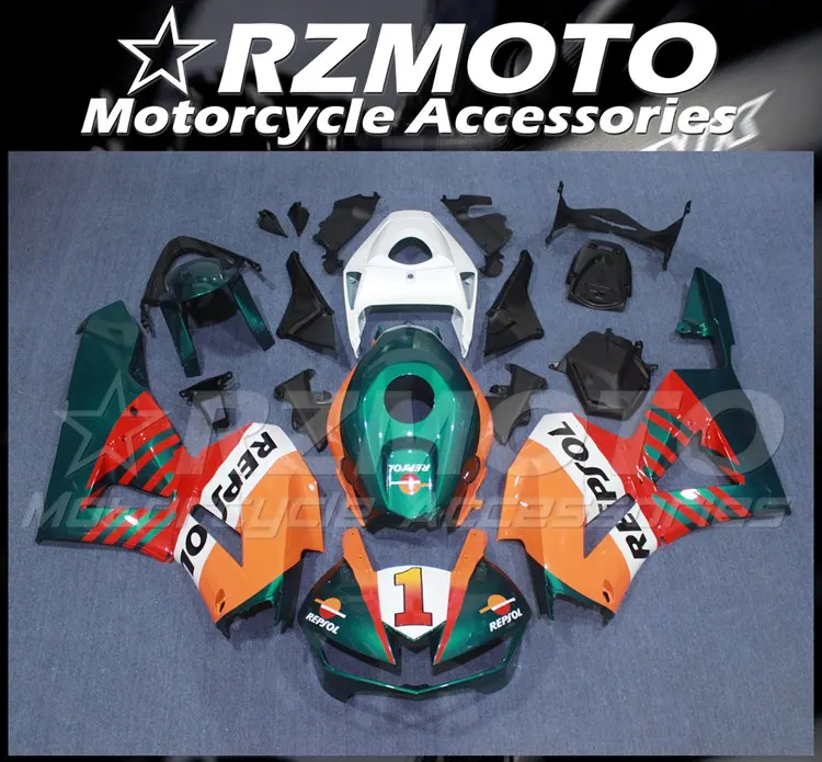 

Новый комплект обтекателей из АБС-пластика подходит для HONDA CBR600RR F5 2013 2014 2015 2016 2017 13 14 15 16 17 18 комплект кузова красный зеленый