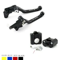 motorcycle accessories pivot brake clutch lever handlebar mount riser for suzuki drz 400e 400sm 2005 2020 400s 2000 2020