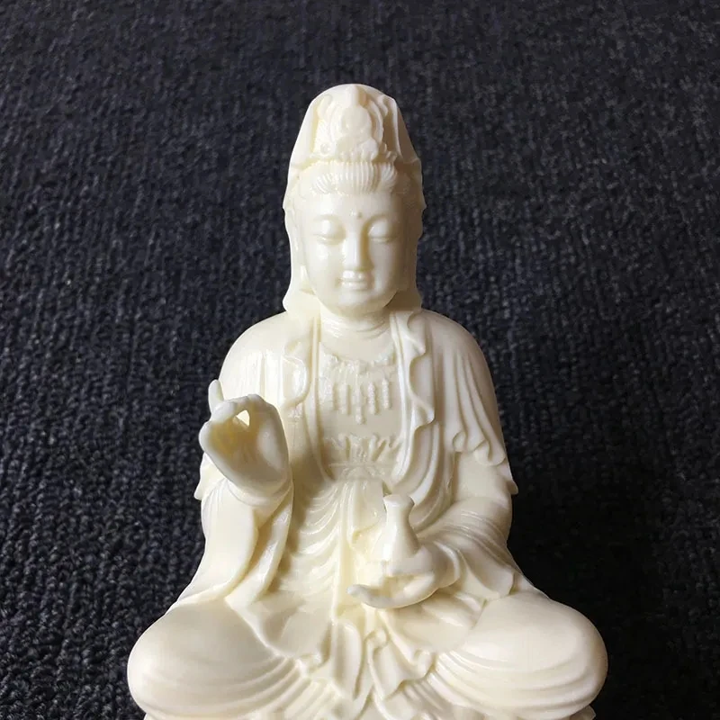 

Resin Lotus Clean Bottle Guanyin Statue Chinese Buddha High Quality Figure sculpture Home Living Room Room Feng Shui Statue