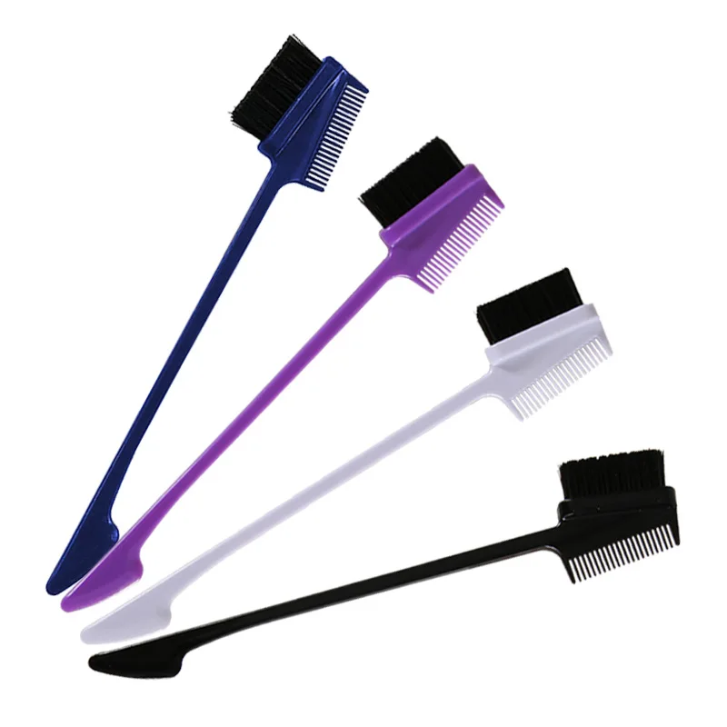 

lot Double Sided Edge Control Hair Comb Hair Styling Hair Brush New style