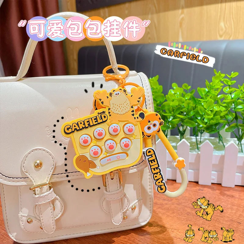 Новинка подвеска MovieThe Garfield фигурка в виде мультяшного кота для детей мальчиков