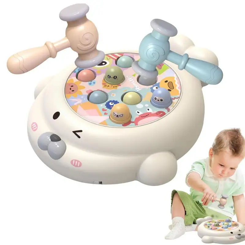 

Whack Mole Game Light Up Musical Toddler Toys Whack A Seal Early Learning Toys With 2 Hammers Ideal Desktop Game Gifts For