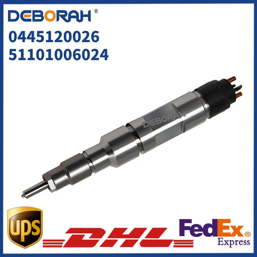 0445120026 топливный инжектор с общей топливной магистралью 51101006024 для Daewoo MAN TGL DL08
