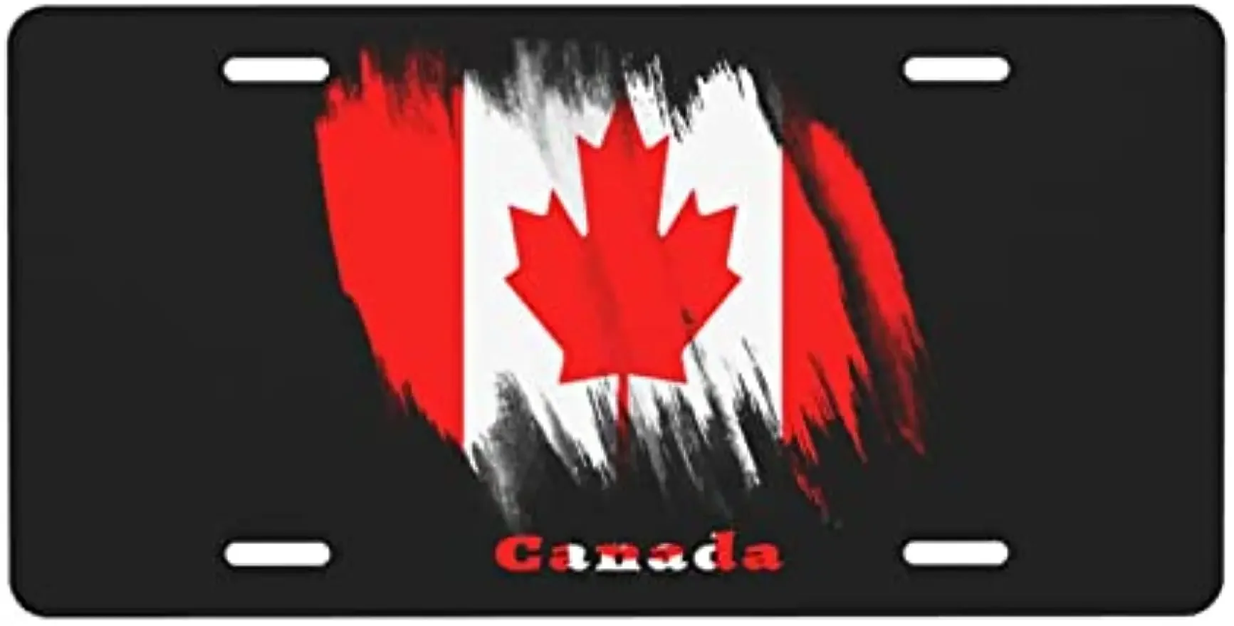 Флаг Канады канадский номерной знак передняя бирка автомобиля декоративная
