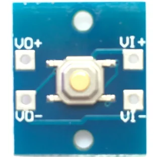 

Bistable Electronic Switch Single-button Switch Board Button Self-locking Mobile Power Diy Light Touch Electronic Switch Board