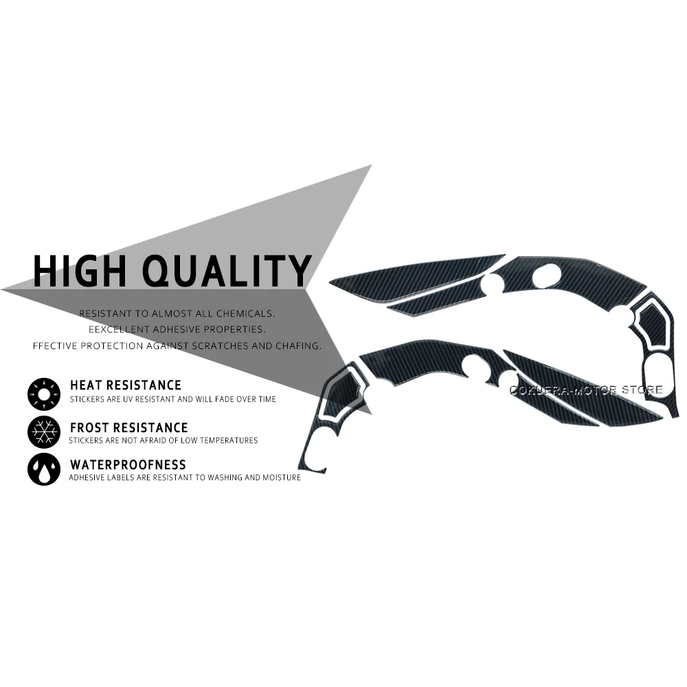 

Motorcycle Accessories Resin Scratch Resistant Wall Frame Protection Stickers For Yamaha TRACER 9 2022-2023 3D Sticker