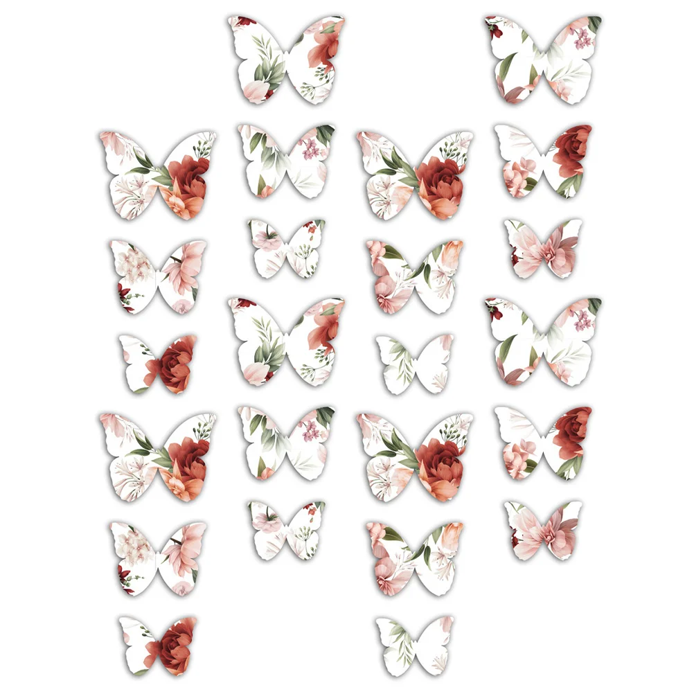 

Wallbutterflies 3D Sticker Decor Decals Removable Mural Stickers Decorative Room Diy Inspirational Nursery Refrigerator