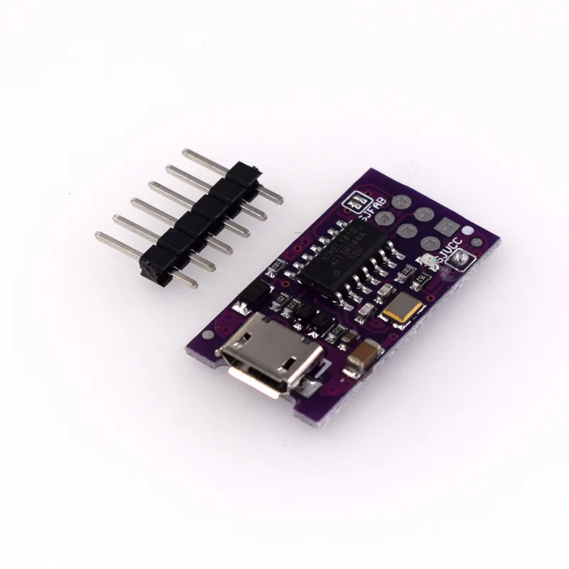 Micro USB Tiny AVR ISP ATtiny44 ATTiny45 ATTiny85 USBTinyISP Модуль программатора для IDE Bootloader
