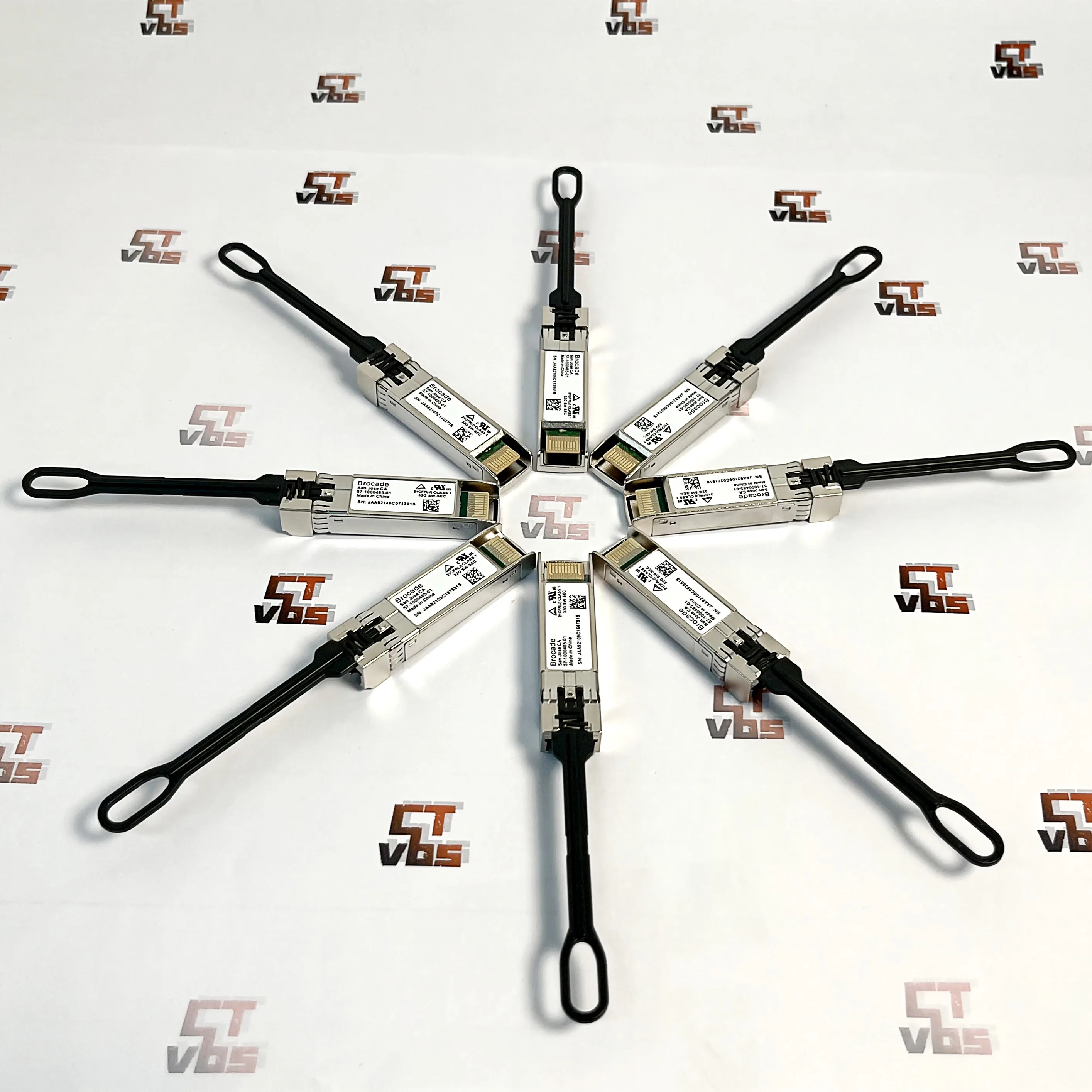 Brocade 32GB SW-SEC FC-SAN Transceiver 57-1000485-01 XBR-000412 Fiber Optic