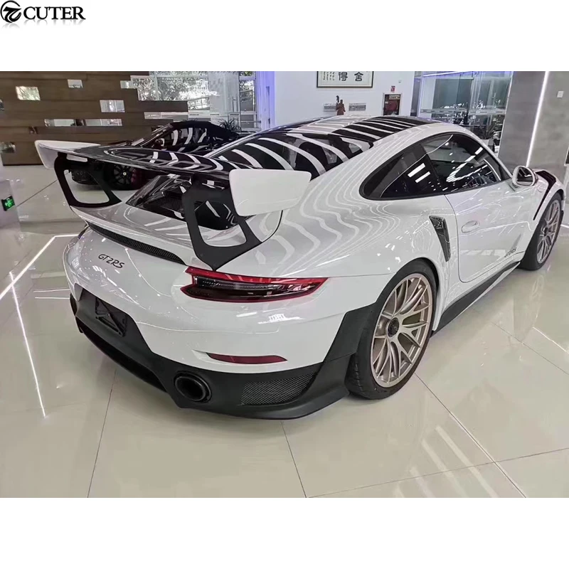 911 991.1 991.2 GT2 RS Стиль Carbon Fiber Frp Задний спойлер Крыло для Porsche Carrera 10-18