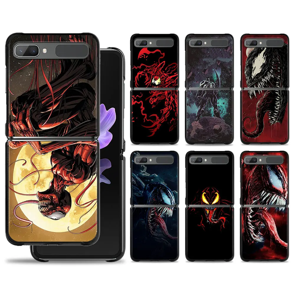 

Cellphone Case MARVEL Deadpool Venom PC For Samsung Z Flip3 5G Flip ZFlip ZFlip4 ZFlip3 Black Hard