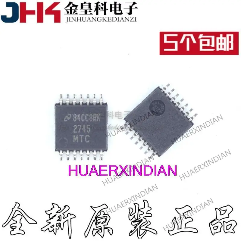10 шт. новый оригинальный LM2745MTC 2745 LM2745 TSSOP14 10 шт. новый оригинальный LM2745MTC 2745 LM2745 TSSOP14