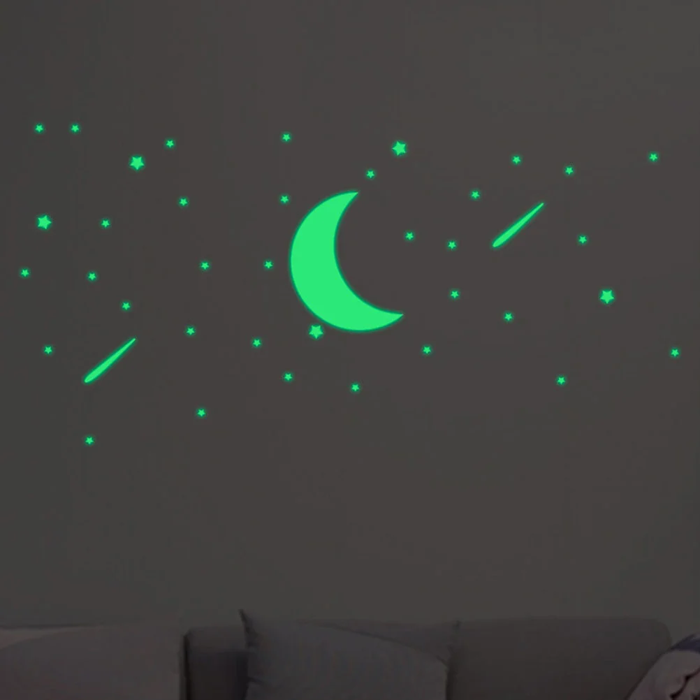 

103 Pcs Room Decor Circle Dot Stickers Luminous Wall Stickers Glow Stickers Fluorescence Star Stickers