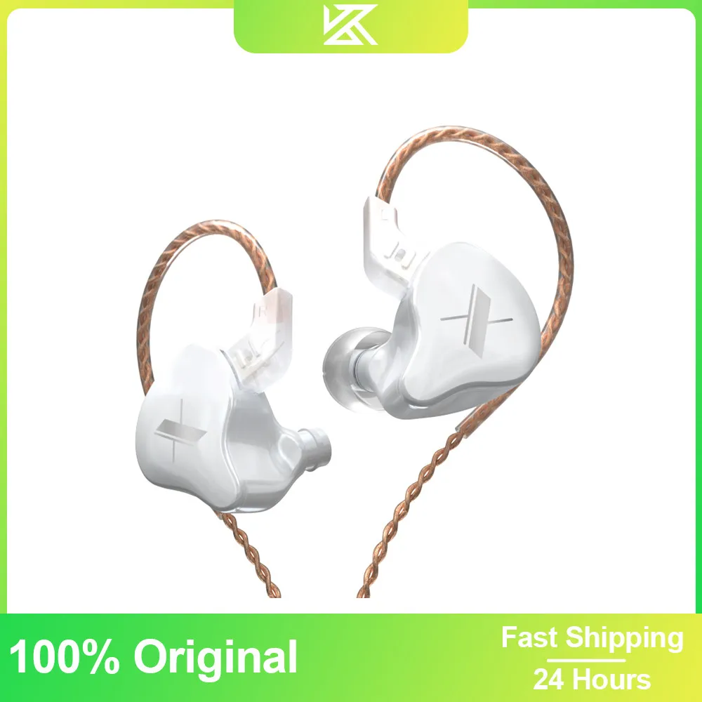 

15PCS KZ EDX Mp3 Earphone Wired Headphones Noise Cancelling Headset Sport Earbud 3.5mm Monitor Microphone Internet Bar Audifonos