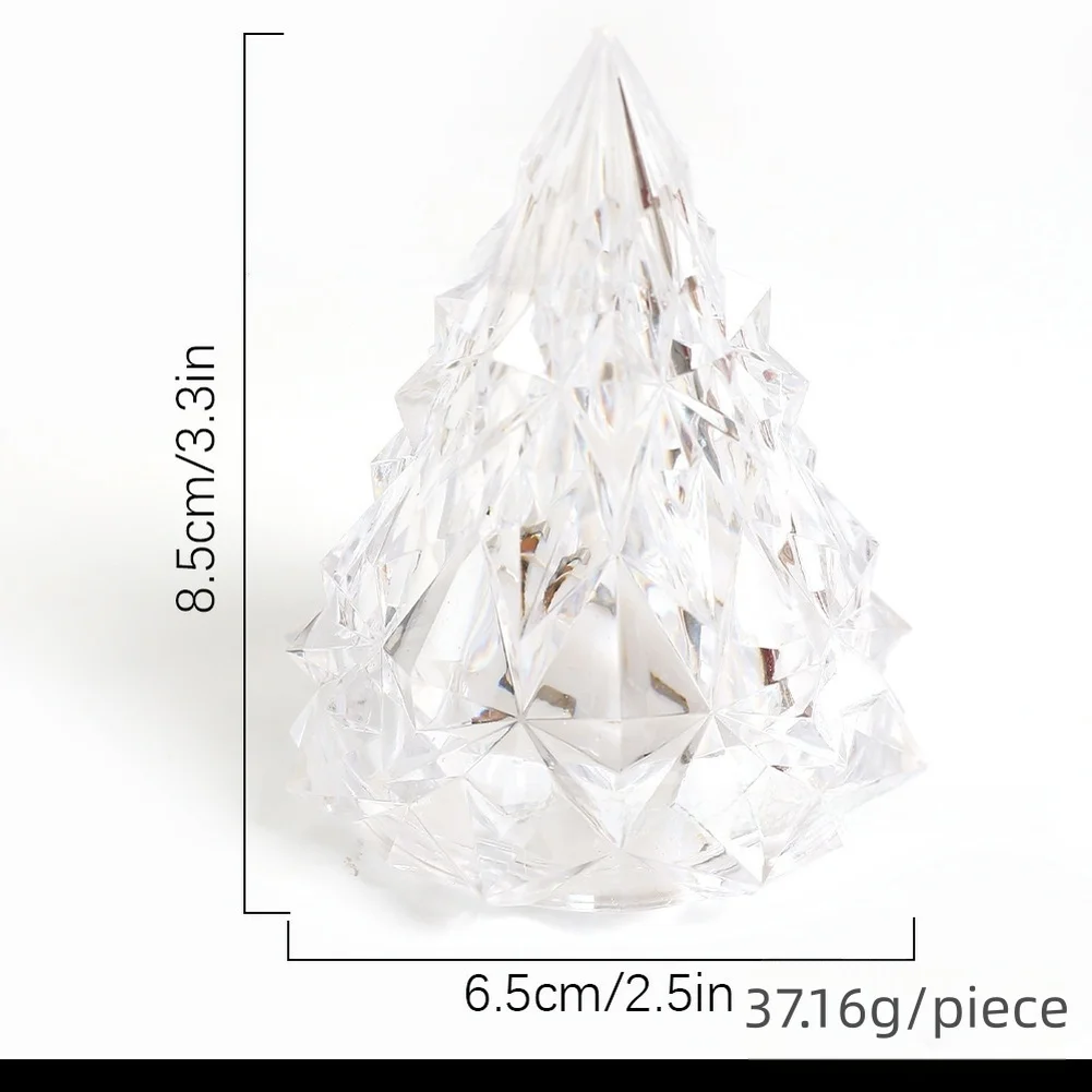 Фото Лампа на батарейках 8,5*6,5 см, мини-ночник Iceberg, художественный горный дизайн, нежное свечение, светильник для ночного использования №3