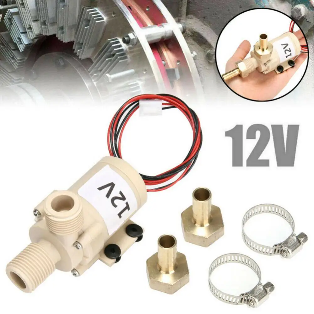 

12V Brushless High Temperature Resistant Waterproof Heater Solar Hot Water Pump 1/2 "NPT, BSP Threaded Joint ZYW680