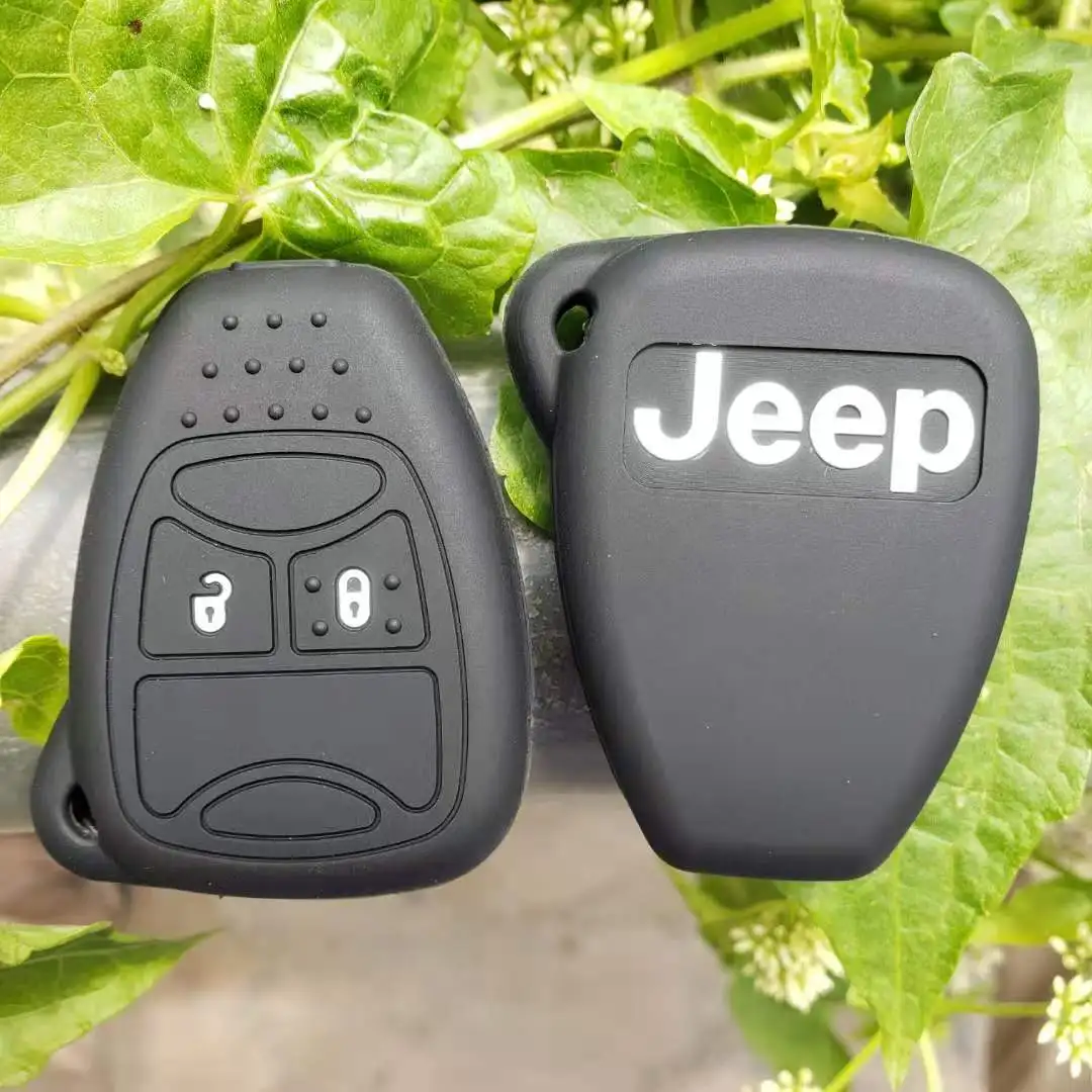 Чехол для ключа Jeep Liberty Commander Patriot Compass Grand Cherokee Wrangler Chrysler Sebring Dodge Avenger | Автомобили и