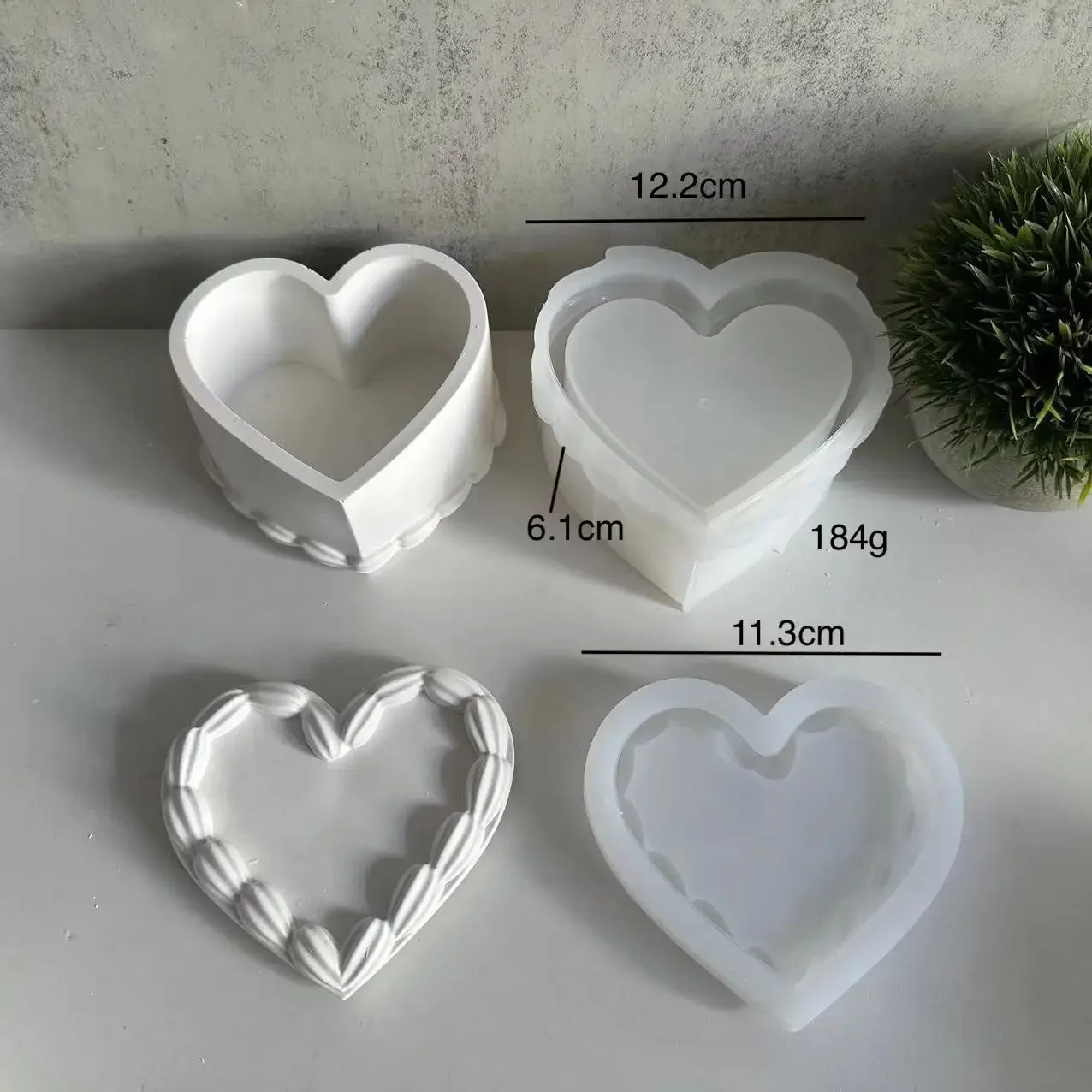 

Силиконовая форма для торта сердце