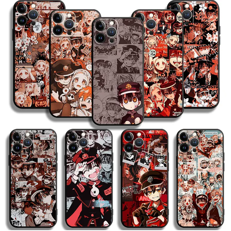 

Hanako Kun Anime For iPhone 13 11 12 14 Pro Max 6 6S XS 7 Plus X XR Mini 8 5 12mini 13mini Coque Capinha