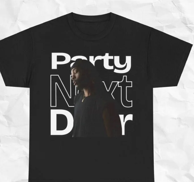 Тройник Partynextdoor футболка с изображением обложки альбома тройник винтажным