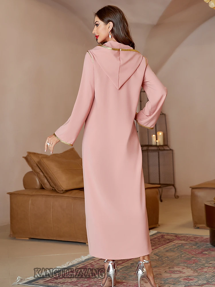 Ramadan Eid Mubarak Abayas For Women Dubai 2022 Kaftan Arabic Turkey Islam Satin Muslim Abaya Modest Dress Robe Djellaba Femme