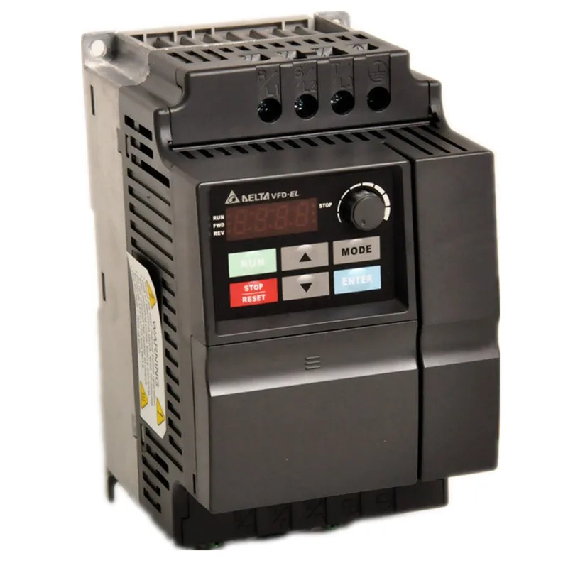 

PLC DOP HMI AC Servo Motor 220V 0.4KW VFD-E VFD004E21T DELTA Inverters