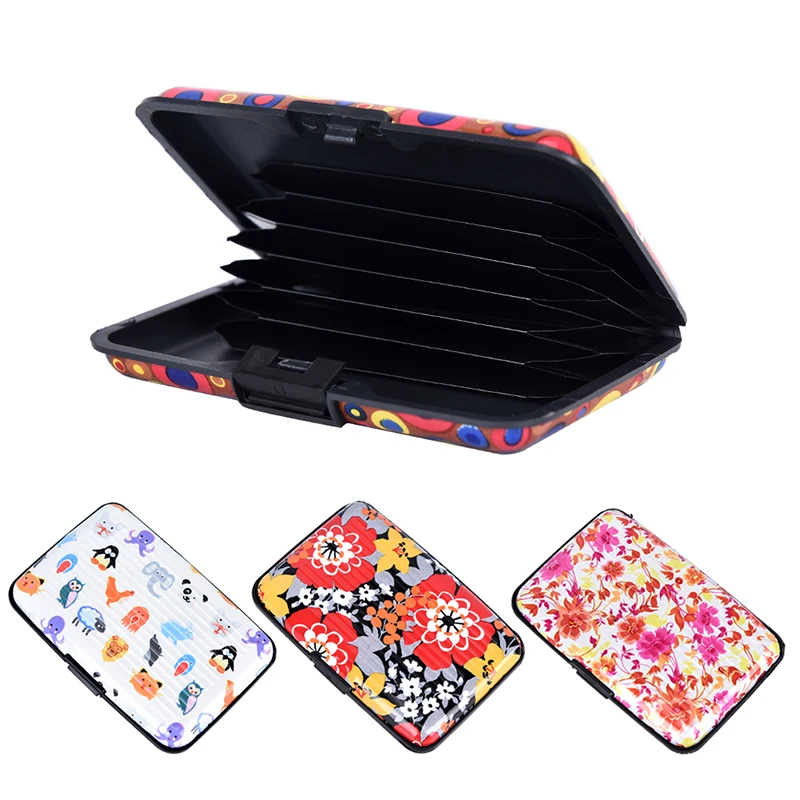 

Waterproof Case Box Business ID Credit Card Wallet Holder Aluminum Metal Pocket