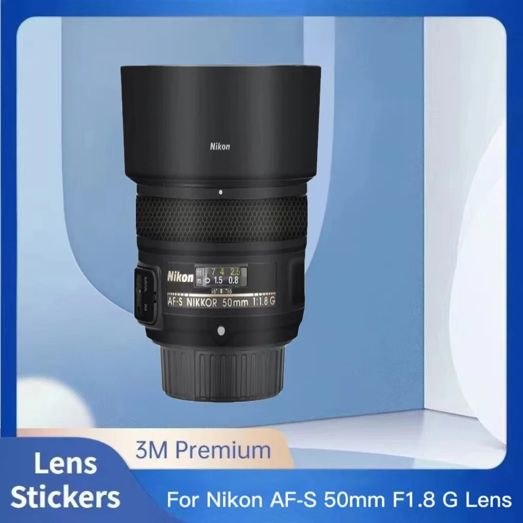 Для Nikon AF-S 50 мм F1.8 G наклейка на объектив камеры с защитой от царапин защитная