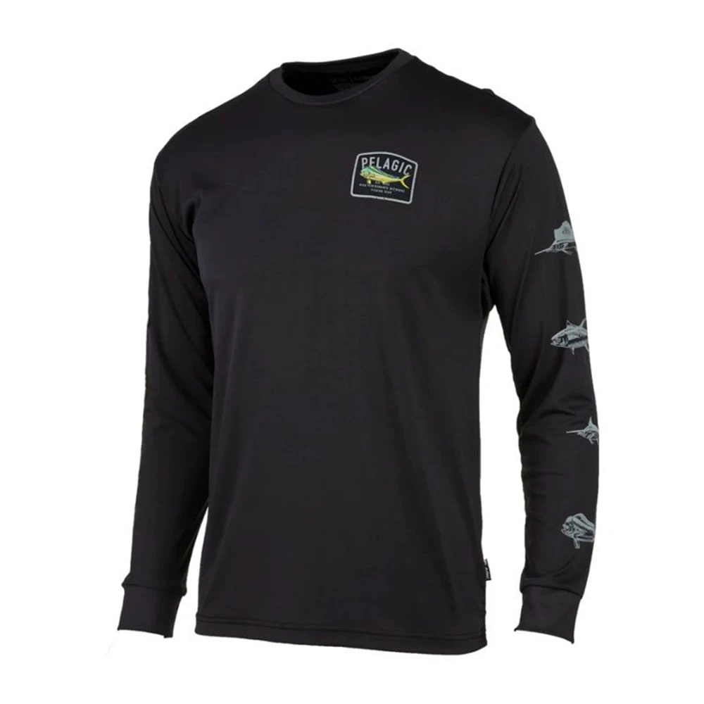 Джерси Pelagic одежда для рыбалки летние женские топы с принтом камиза длинным