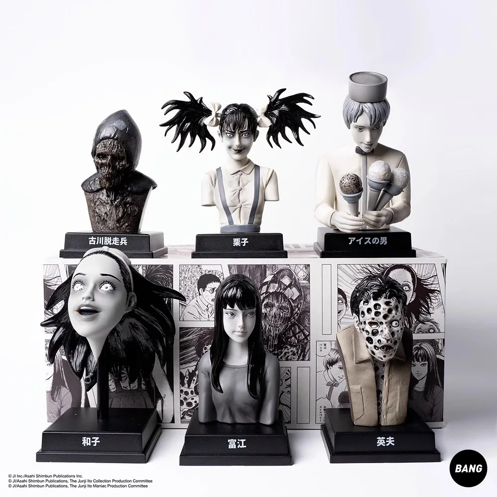 

Аниме Фигурка Junji Ito Tomie, страшная игра, ручная работа, украшение, подарок, ограниченный выпуск, украшение для комнаты на Хэллоуин, подарок