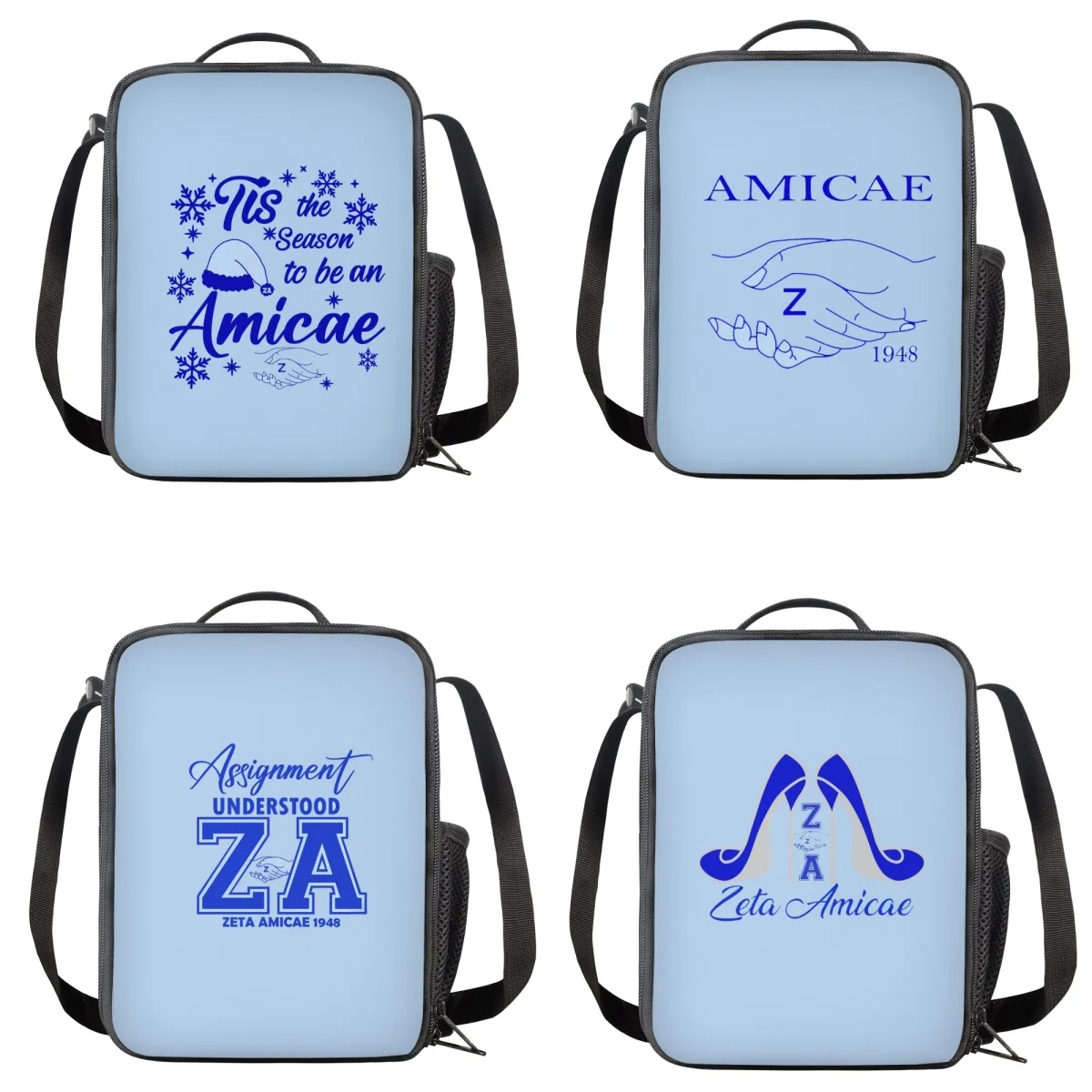 

Zeta Amicae Lunch Bag for Camping Insulated Thermal Picnic Supplies Children Lunchbox Portable Dinner Cooler Food Handbags 2023