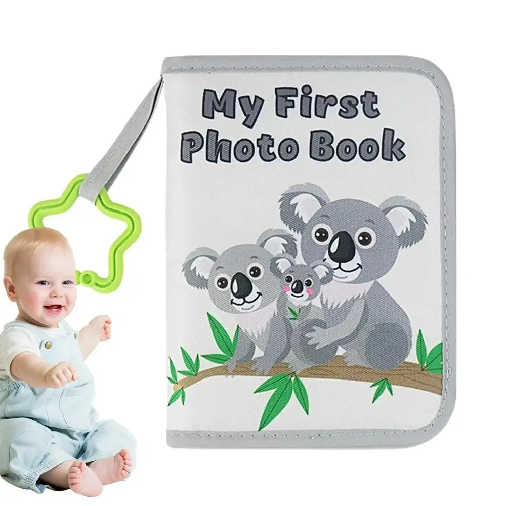 Детский фотоальбом для развития мозга памятная ткань новорожденных