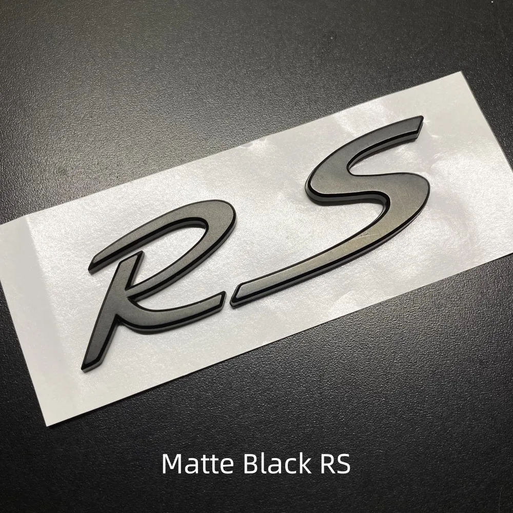 

Cayears GTS GT1234 RS ABS пластик наклейка значок наклейки гоночная эмблема подходит после 2012 года для Porsche Auto кузов задняя крышка багажника