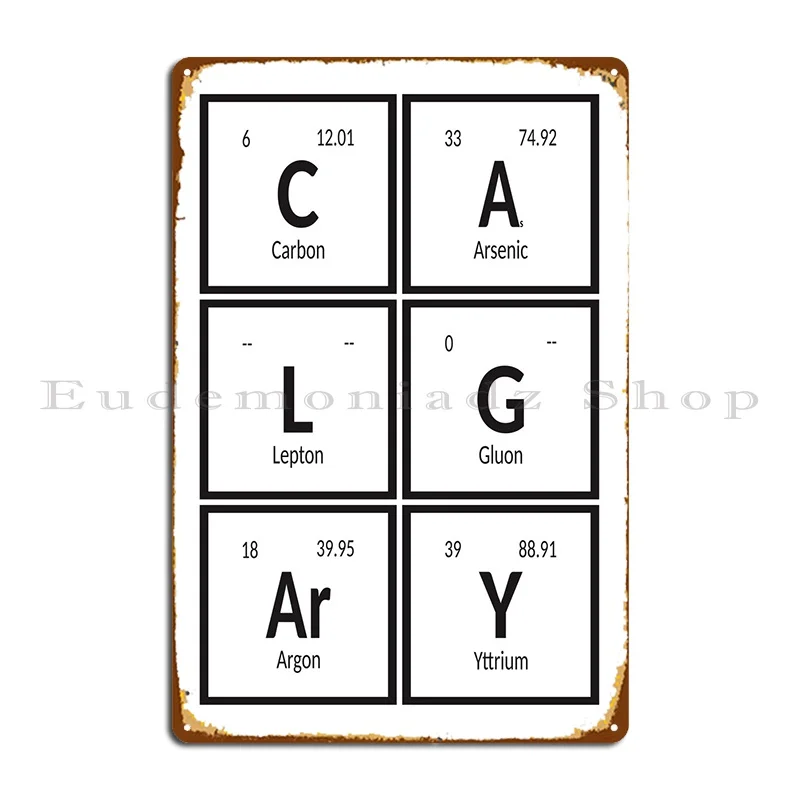 

Металлический знак города Калгари, железная стена для гаража, жестяной плакат