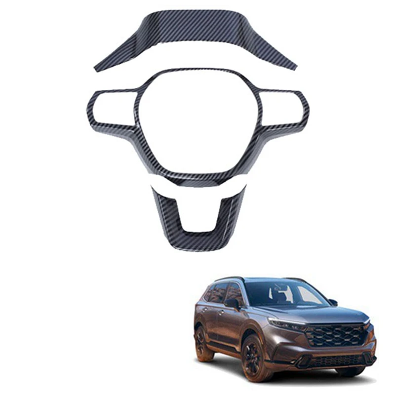 

Панель рулевого колеса из углеродного волокна для Honda CR-V CRV 2022 2023, автомобильный Стайлинг