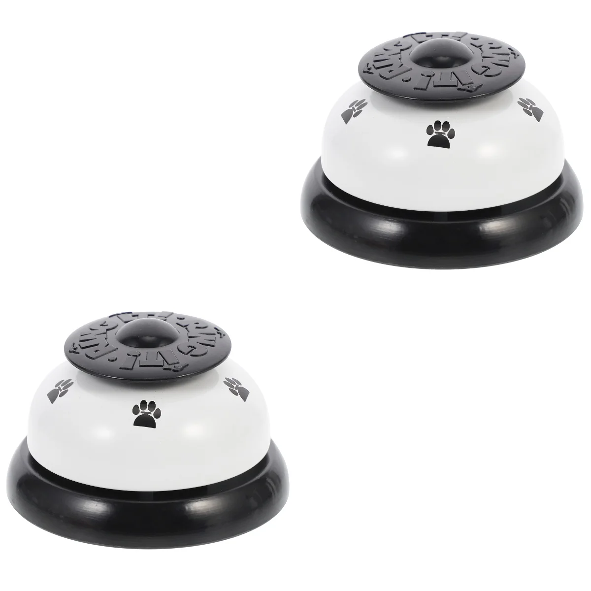 

2 PCS Dog Bathroom Bell Tell Button Puppies Toys Cat Door Doggy Desk Service Dinner Pet