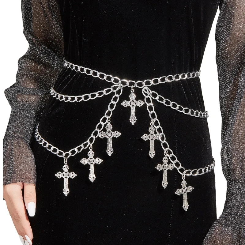 Цепочки для тела джинсов сценические выступления в стиле хип-хоп женщин и