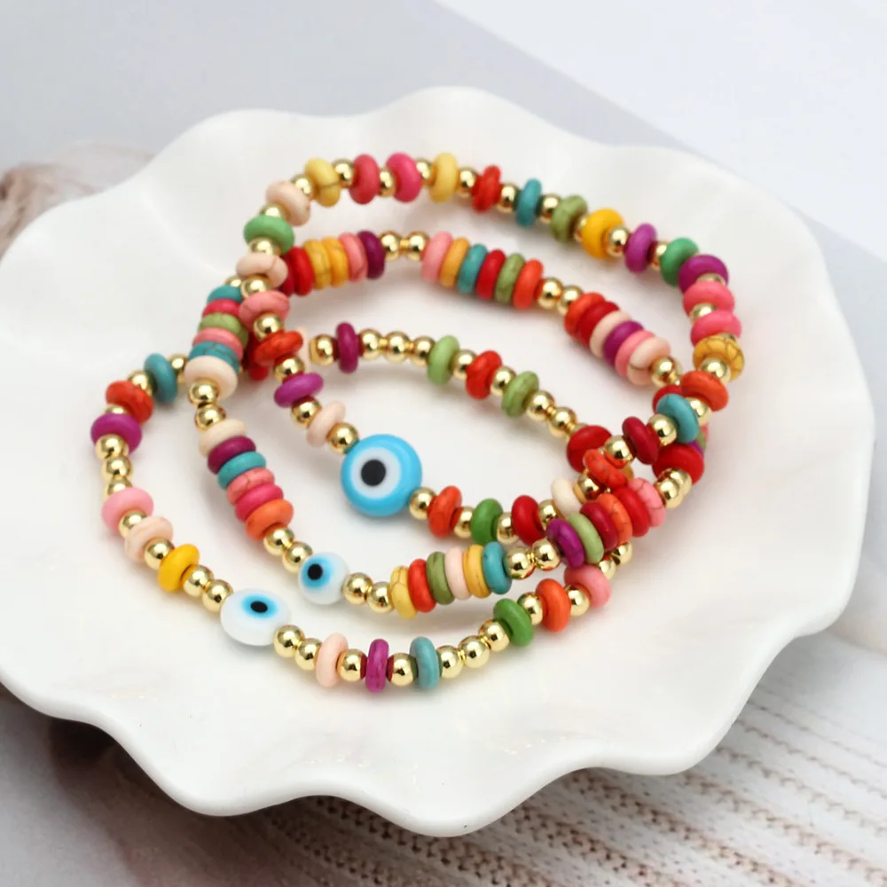 

2022 New Devil's Eye Oil Turkish Blue Eye Bracelet Women's Jewelry Accessories