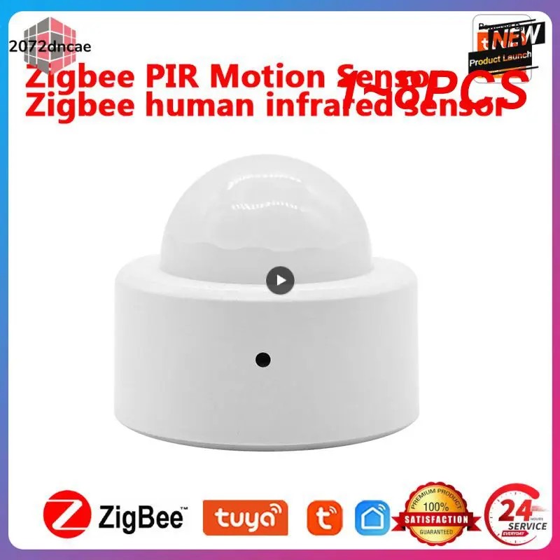 

1~8PCS Tuya PIR Motion Sensor Human Body Motion Sensor Smart Security Detector Smart Life Control Works With Alexa