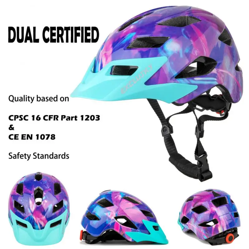 

Детский шлем для самоката, скейтборда, горного велосипеда, велосипедная защита, безопасная Спортивная Кепка для мальчиков и девочек